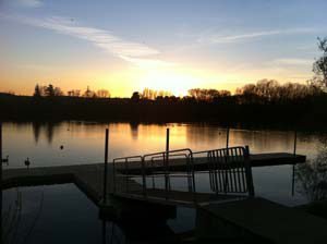 Hinksey Lake Sunset (April 2011)