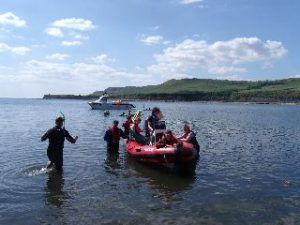 Snorkelling from club RIB Naid